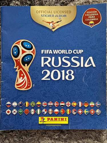 Álbum Panini Rusia( Colombia Completa)