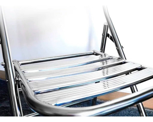 Silla Plegable De Aluminio Apta Exterior Barbacoas