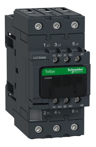 Contactor Schneider Electric 40 Amp 1na+1nc 220vac Lc1d40am7