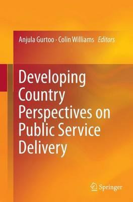 Libro Developing Country Perspectives On Public Service D...