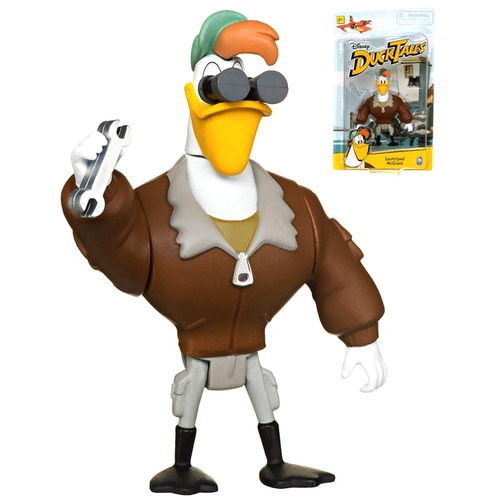 Figura Ducktales Launchpad Mcquack Capitão Boing