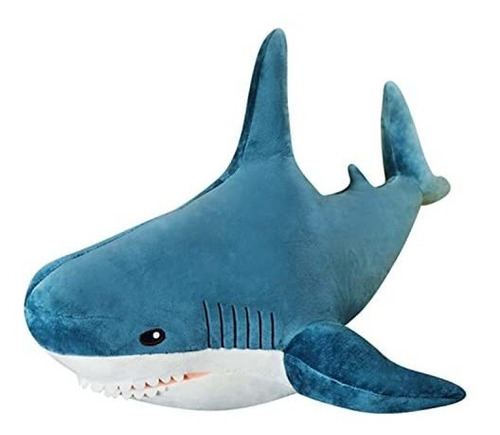 Rittir 30 Inch Chonky Giant Shark Stuffed Animal,soft Srklw