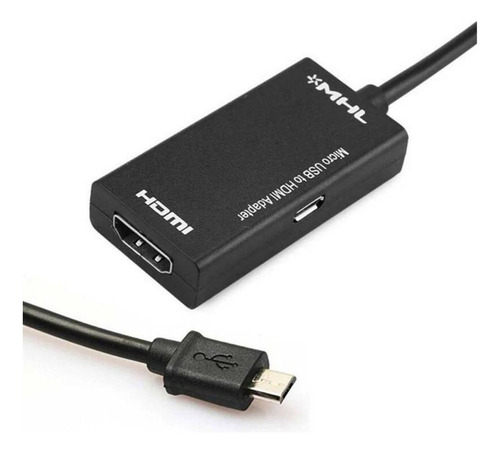 Convertidor De Adaptador Micro Usb Hdmi For Tableta