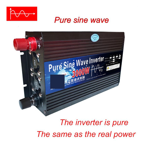 Inversor De Onda Sinusoidal Pura 12v 24v 48v 60v 220 3000w