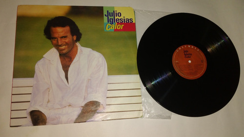 Lp Vinilo Julio Iglesias Calor 1992