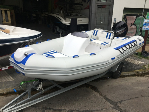 Semirrigido Edunor 520 Con Mercury 60 4t Ct (pata 90 Hp)