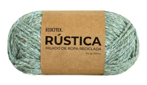 Lana Rustica Ecocitex Ovillo De 100 Grs