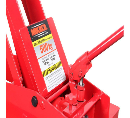 Gato Hidraulico Ajustable Transmisión 500kg Mikels