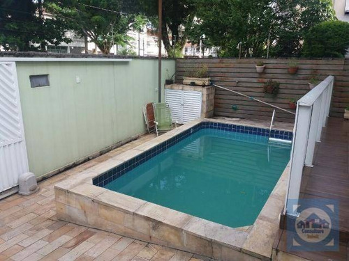 Casa Com 5 Dormitórios À Venda, 290 M² Por R$ 1.500.000,00 - Boqueirão - Santos/sp - Ca0999