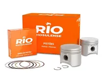 Comprar Pistones Con Aros Vw 1.0 16v Gol Parati A Torque 67,1mm +1mm