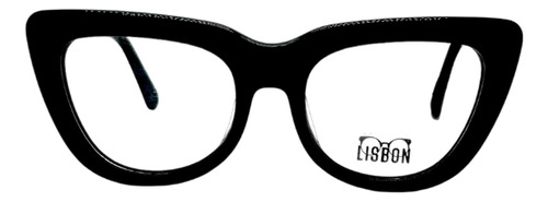 Anteojo De Receta Lisbon Ao1904 Acetato - Estilo Y Calidad Negro