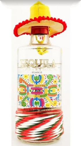 Tequila Ranchitos Blanco Prata Com Sombreiro 700ml Original