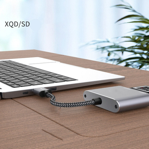 Leitor De Cartão 3-em-1 Usb3.0 Para Xqd/sd/usb3.0 Leitor De