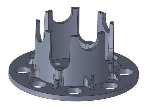 Espaçador De Armadura Tela Soldada 10/20mm Com 1000 Unidades