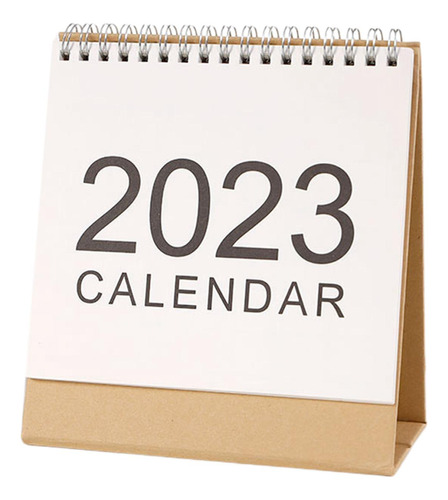 2023 Desk Flip Calendar Agenda Calendario Pequeño Y Blanco