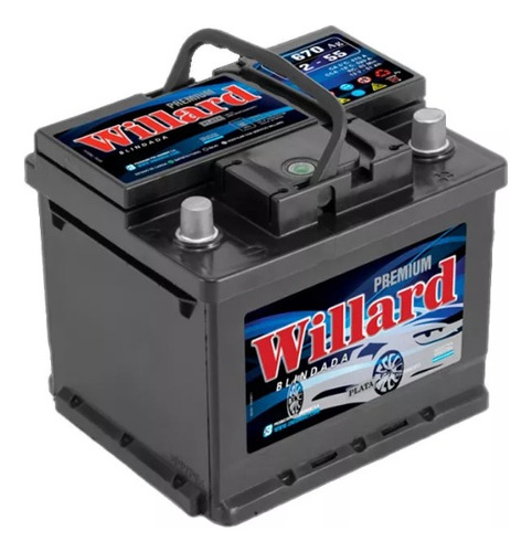 Batería Willard Ub670 12x55