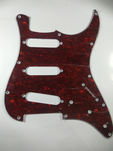Escudo Para Guitarra Stratocaster Strato Sss 3 Captadores