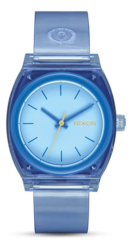 Reloj Nixon Mujer Verde Medium T Teller A1215536 Color de la correa Azul nube