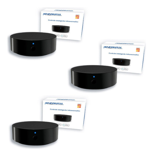 Kit 3x Controle Remoto Smart Wi-fi - Google Home E Alexa