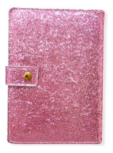 Agenda Planner Heidi Swapp American Crafts Glitter Rosa