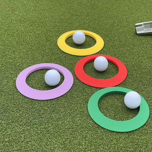 3 Objetivo De Golf, Ayuda De Entrenamiento Portátil Verde
