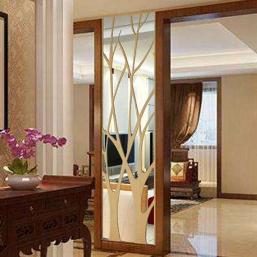 Adhesivo Acrílico 3d Para Pared Con Forma De Árbol, 3 Unidad