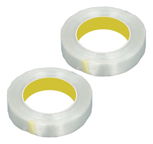 Cinta Autoadhesiva, 2 Rollos De Fibra De Vidrio, 25 Mm De An