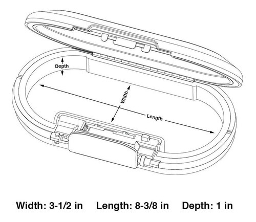 Imagen 2 de 2 de Caja Seguridad Portátil Masterlock Resistente A Agua C/cable