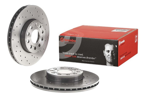 Discos Brembo Xtra Audi A3 1.0 Tfsi 2017 A 2019 Del Par