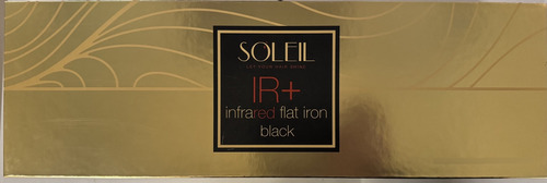 Plancha De Cabello Soleil Ir+ Negro