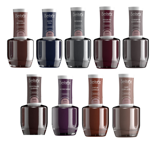 Esmalte Tradicional Coleção De Inverno Beltrat Manicure 9und