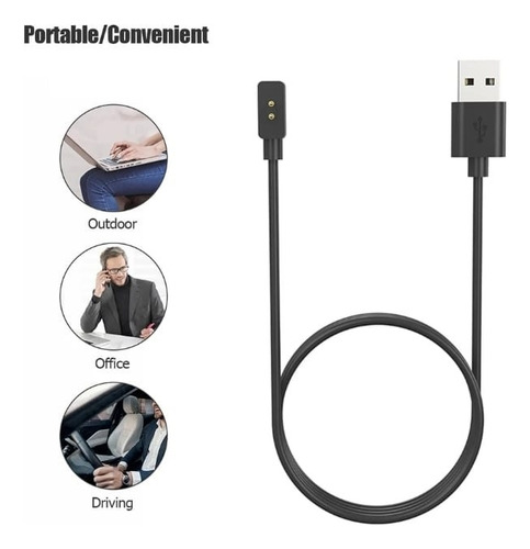 Cable De Carga Magnético Genérico Compatib Xiaomi Mi Band 8