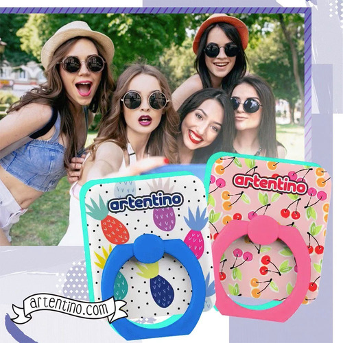 Imagen 2 de 10 de 20 Anillo Selfie Soporte Escritorio Celular Tablet Universal