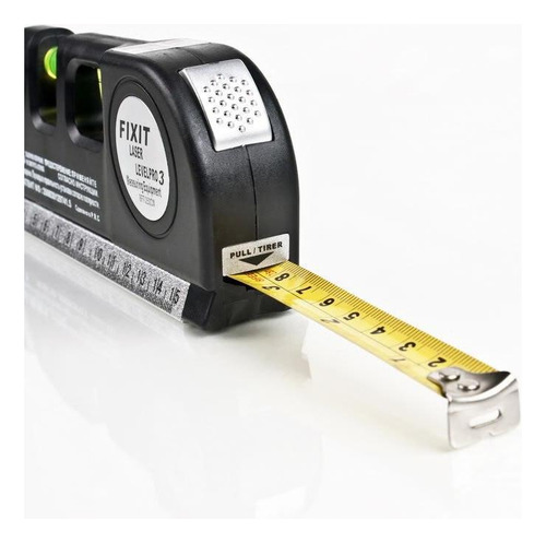 Trena Metro Nivel 3 Linhas Laser Regua Pro3 Profissional