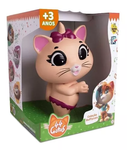 Brinquedo Gatinho em Vinil de Pintura Com Canetinhas - Samba Toys - Sama  Presentes