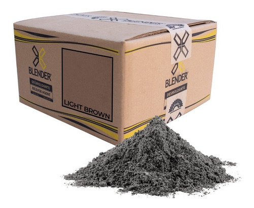 Desmoldante Para Concreto Estampado 9 Kg Color Light Brown