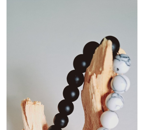 Pulsera Howlita (cuarzo Blanco)