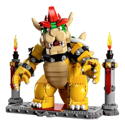 Bowser Mario Gigante Bloques De Construccion