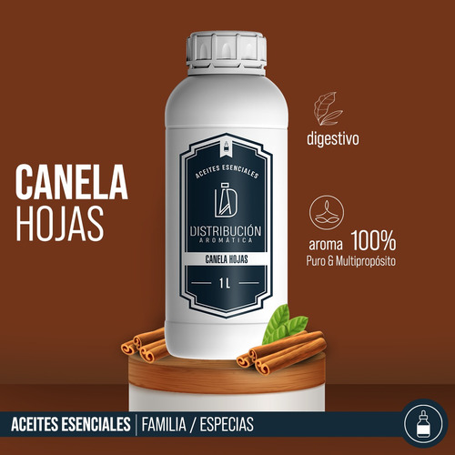Aceite Esencial Canela 100% Puro Y Natural 10 Ml