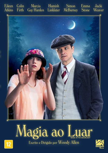 Dvd Magia Ao Luar - Woody Allen - Lacrado - Frete Fixo