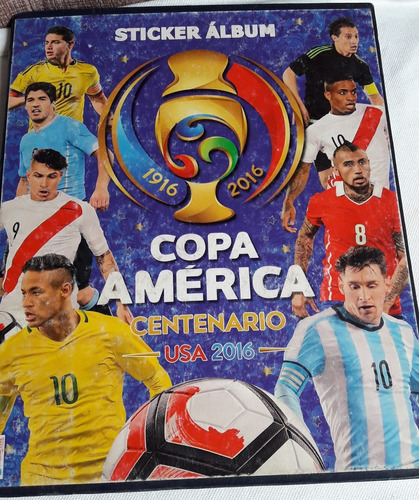 Album Copa América Centenario 2016 - Tapa Dura