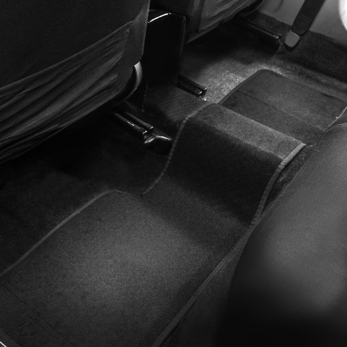 Juego De Alfombrillas Para Coche Fh Group, Color Negro, Ajus