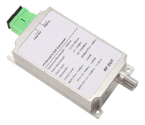 Hh Receptor Catv Ftth, Nodo Wdm De Fibra Óptica,