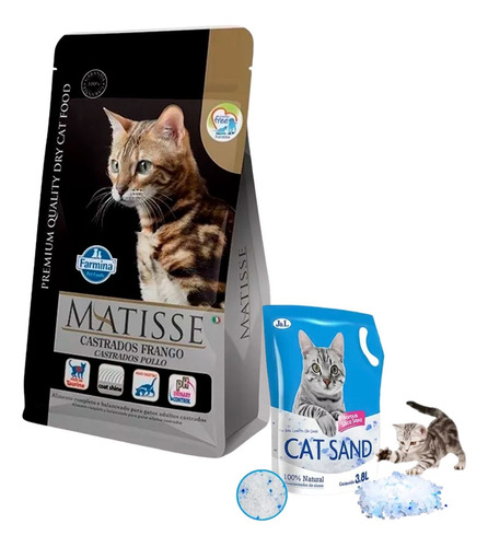 Alimento Comida Para Gato Adulto Matisse + Regalo Otec