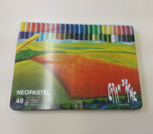 Colores Artísticos Neopastel Oil Crayons Caran Dache 48c