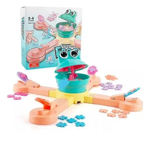 Juego Niños Sapo Come Insectos Estrategia Diversión Familia