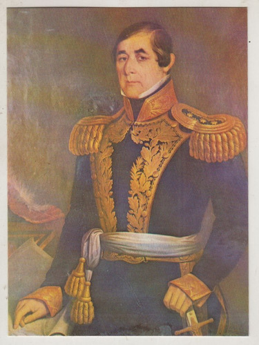 1975 Uruguay Postal Color Del General Fructuoso Rivera