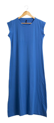 Vestido De Jersey De Algodón Largo Valor