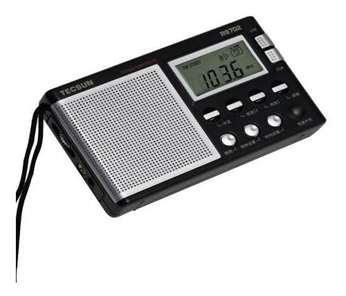 Rádio Receptor Tecsun R-9702 Am/fm Stéreo/sw Digital Lcd