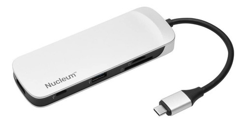 Lector Tarjeta Kingston Hub Usb-c Nucleum Microsd Sd Usb-a